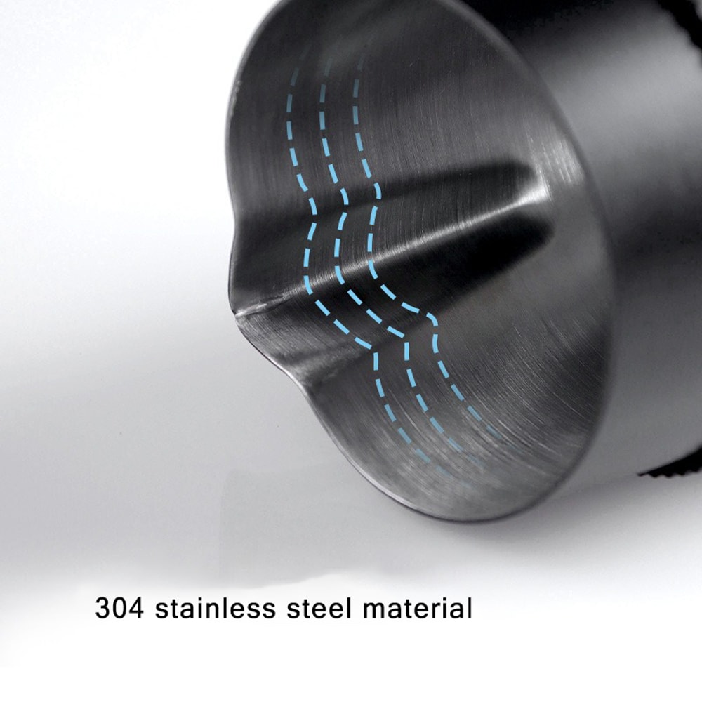 Premium Stainless Steel Latte Art Milk Frothing Pitcher Precision Pour Spout Scale For Cafe Qualit 3