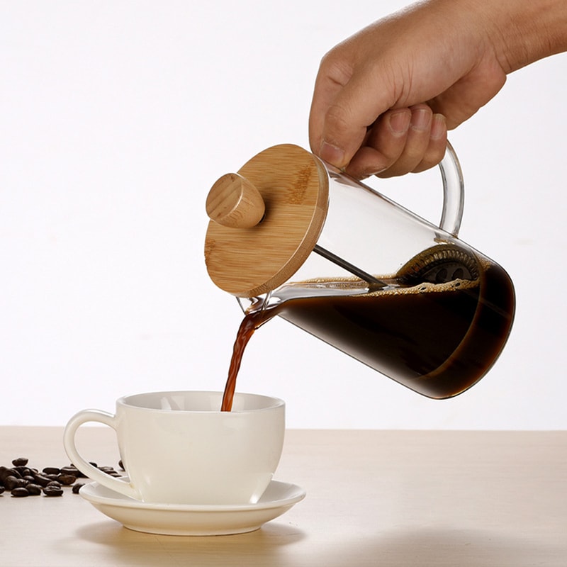 Versatile French Press Coffee Maker And Tea Press Pot 0