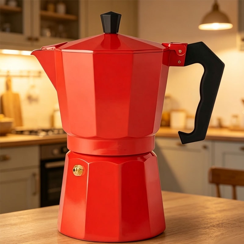 Classic Aluminum Moka Pot Stovetop Espresso Maker For Rich Italian Style Coffee 2
