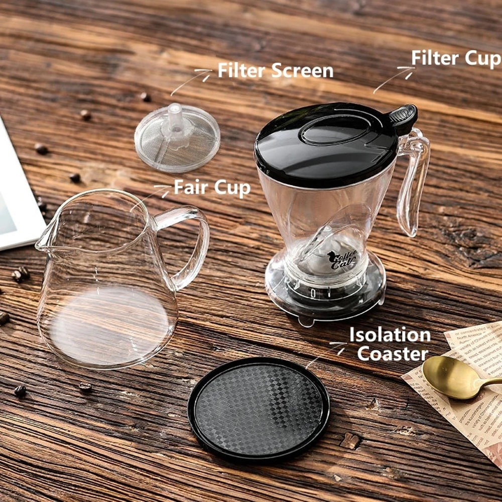 Reusable Coffee Dripper And Loose Leaf Tea Infuser For Pour Over Brewing 1