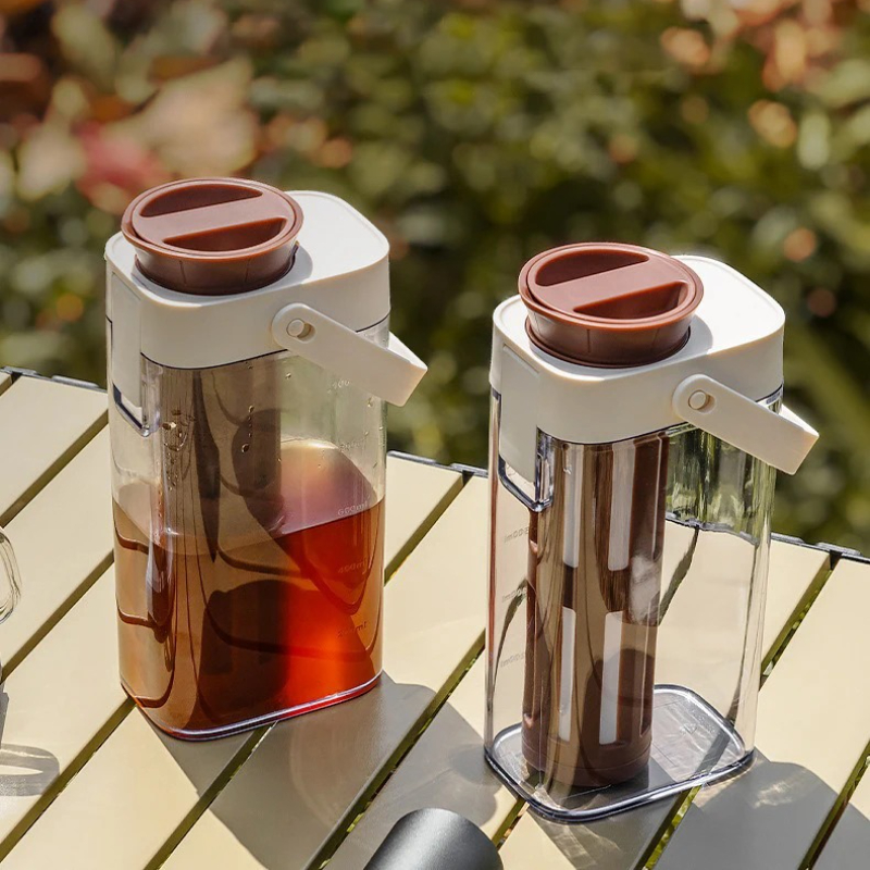 Cold Brew Coffee Maker Jar With Leak Proof Lid And Fruit Tea Infuser 0