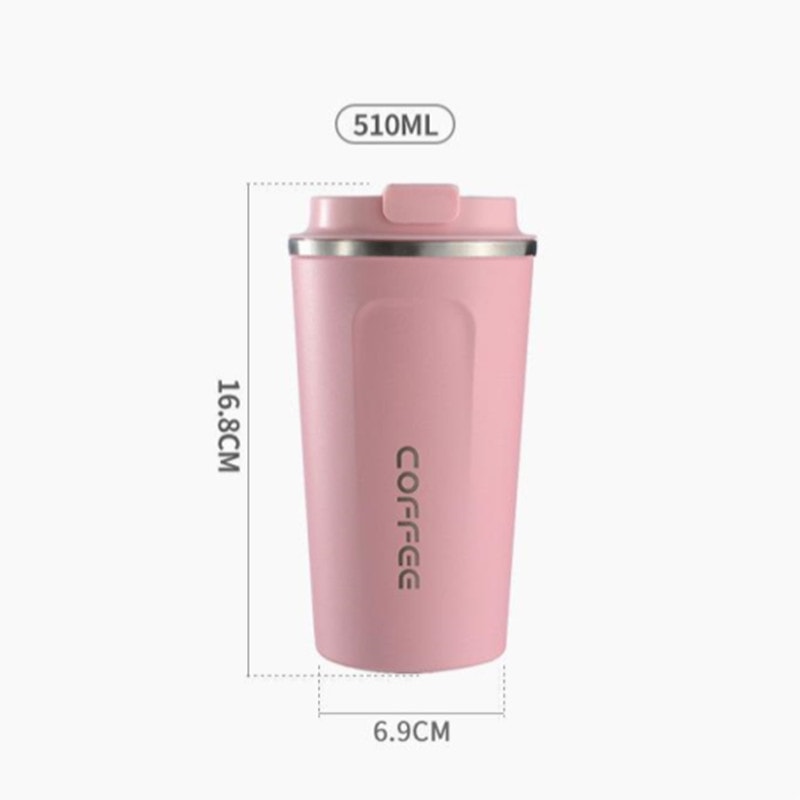 Smart TempGuard Portable Stainless Steel Travel Mug With Intelligent LED Temperature Display 4
