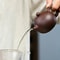 Authentic Yixing Purple Clay Xishi Teapot With Ball Infuser For Gongfu Tea 2