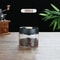 Premium Vacuum Sealed Glass Coffee Storage Jar Airtight Kitchen Storage for Beans & Tea
