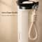 Insulated Coffee Tumbler Stainless Steel Travel Mug With Lid And Rope Handle 3
