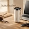 Insulated Coffee Tumbler Stainless Steel Travel Mug With Lid And Rope Handle 4