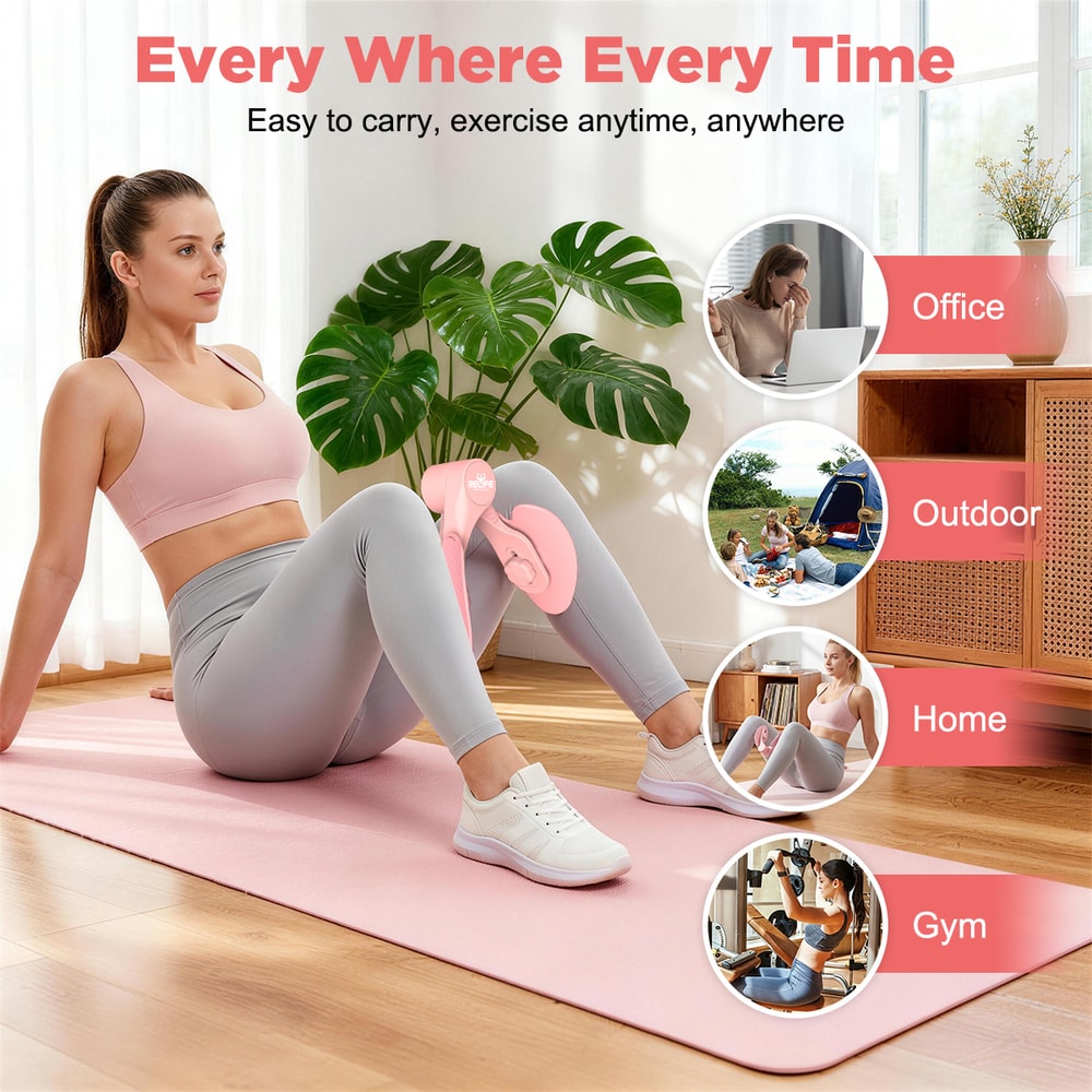 Adjustable Thigh Master Compact Adjustable Thigh Master For Inner Thigh Pelvic Floor Training 2