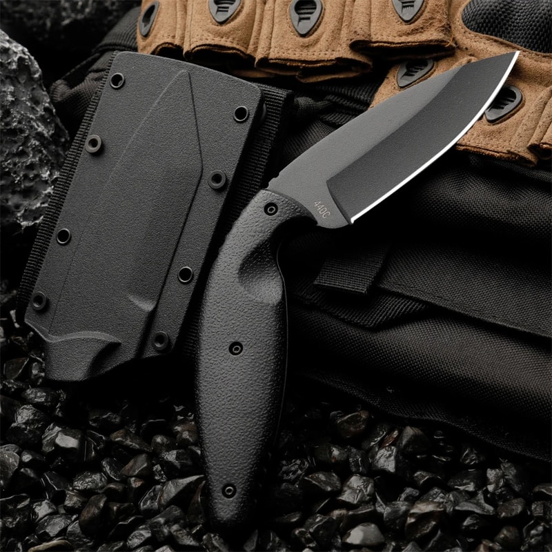 All Purpose Outdoor Survival Knife Heavy Duty Survival Knife Emergency Rescue Knife 0