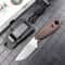 Premium Jungle Survival Fixed Blade Hunting Knife Durable Steel With Handle 0