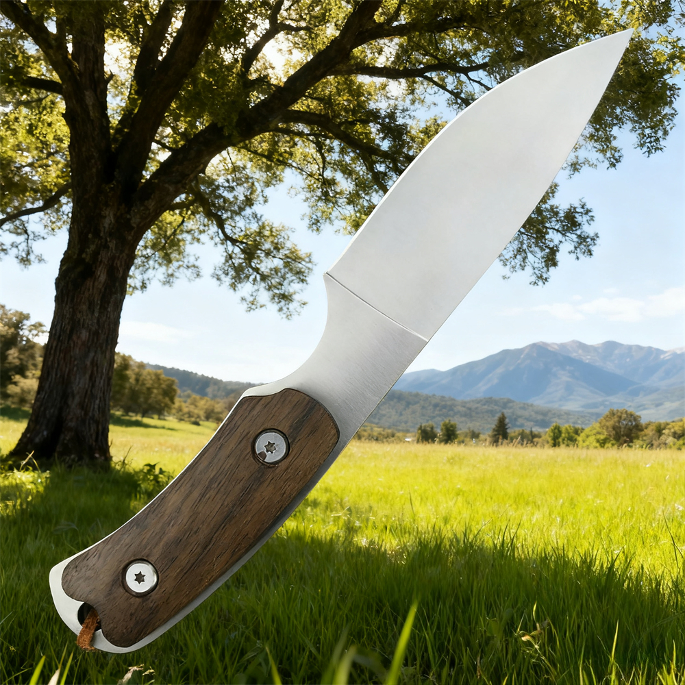 Rugged Outdoor Survival Hunting and Fishing Knife Portable Wilderness Fixed Blade Tool