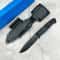 Portable Fixed Blade Knife with Belt Clip for Camping and Outdoor Utility