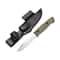 Portable Fixed Blade Knife with Belt Clip for Camping and Outdoor Utility