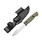 Portable Fixed Blade Knife with Belt Clip for Camping and Outdoor Utility