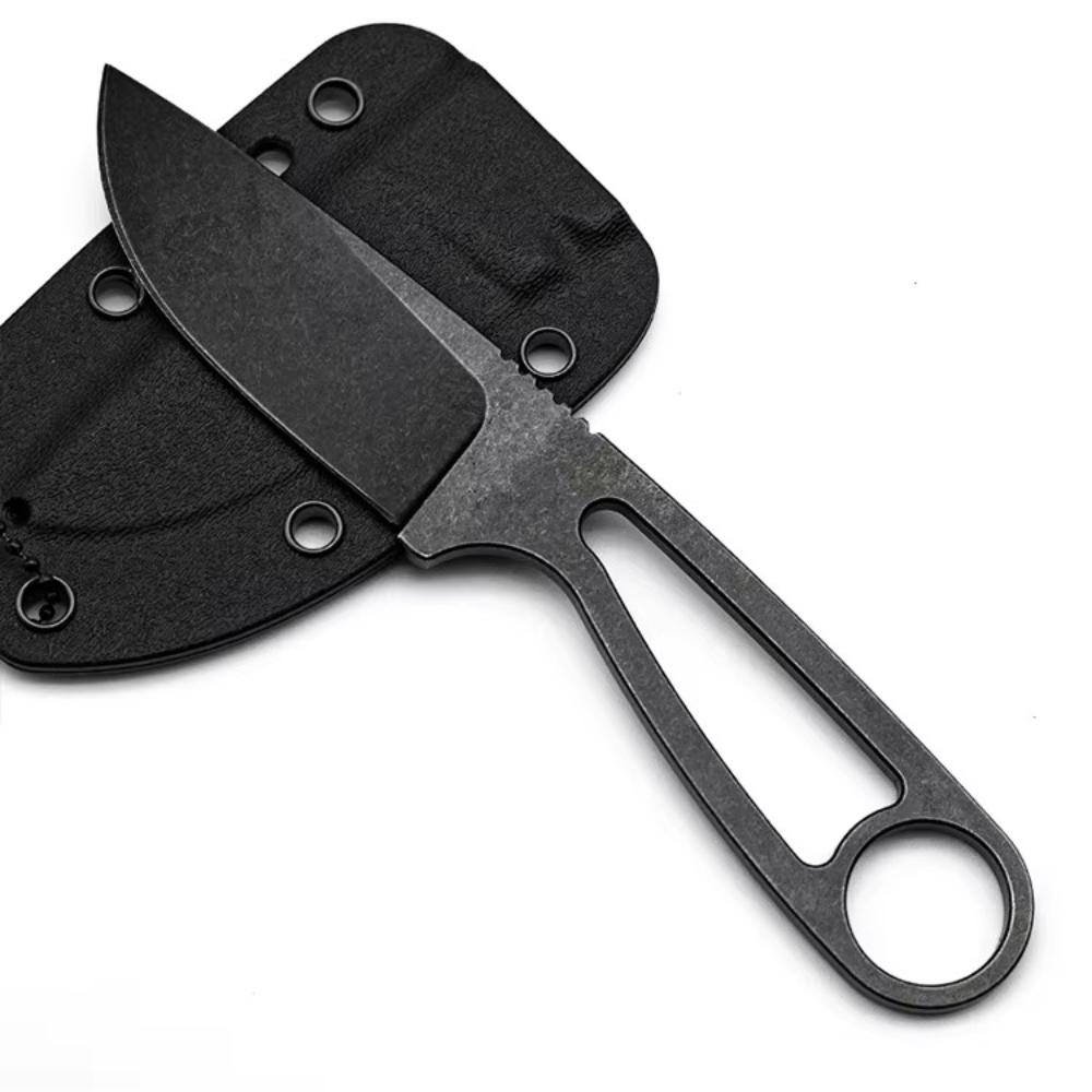 Lightweight Fixed Blade Camping Knife with Neck Chain