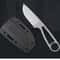 Lightweight Fixed Blade Camping Knife with Neck Chain