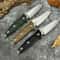 Premium Tactical Outdoor Fixed Blade Knife Precision Wharncliffe Blade Utility Tool 0