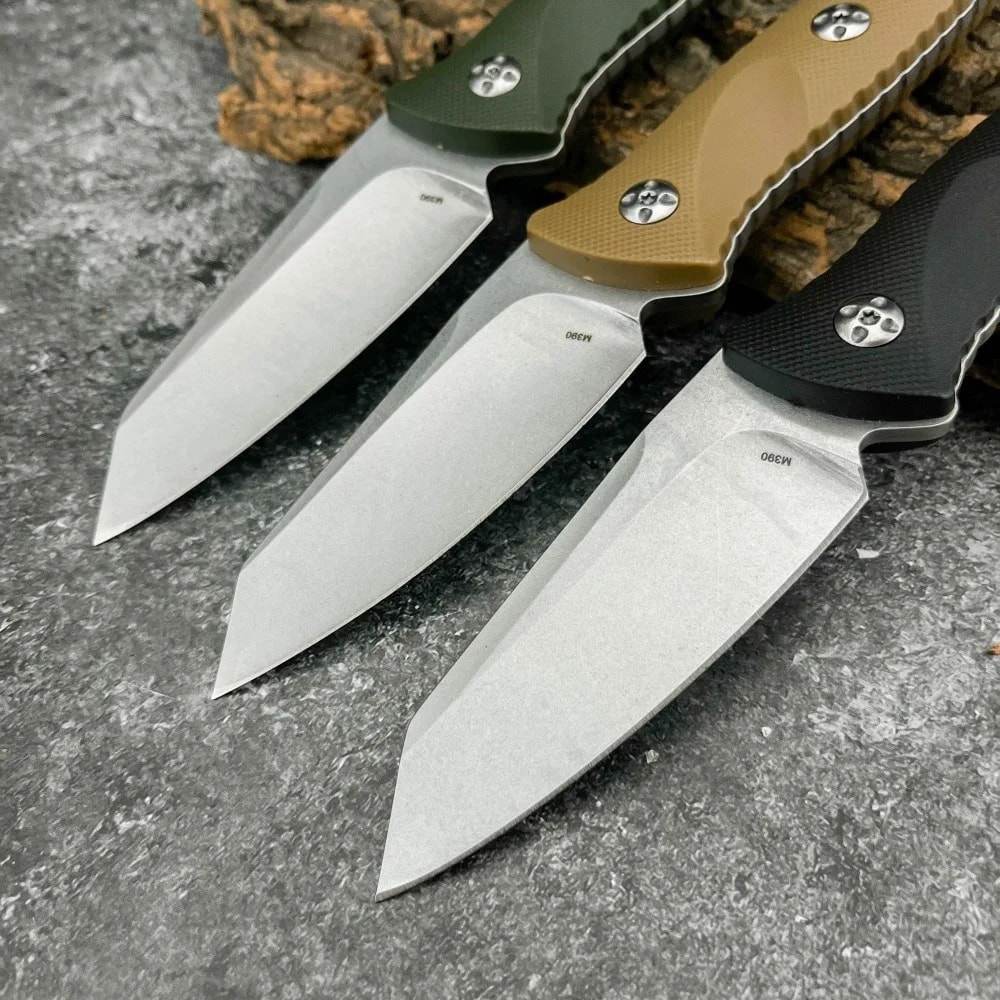 Premium Tactical Outdoor Fixed Blade Knife Precision Wharncliffe Blade Utility Tool 1