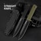 Full Tang Outdoor Survival Knife for Camping, Bushcraft and Trail Utility