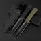 Full Tang Outdoor Survival Knife for Camping, Bushcraft and Trail Utility