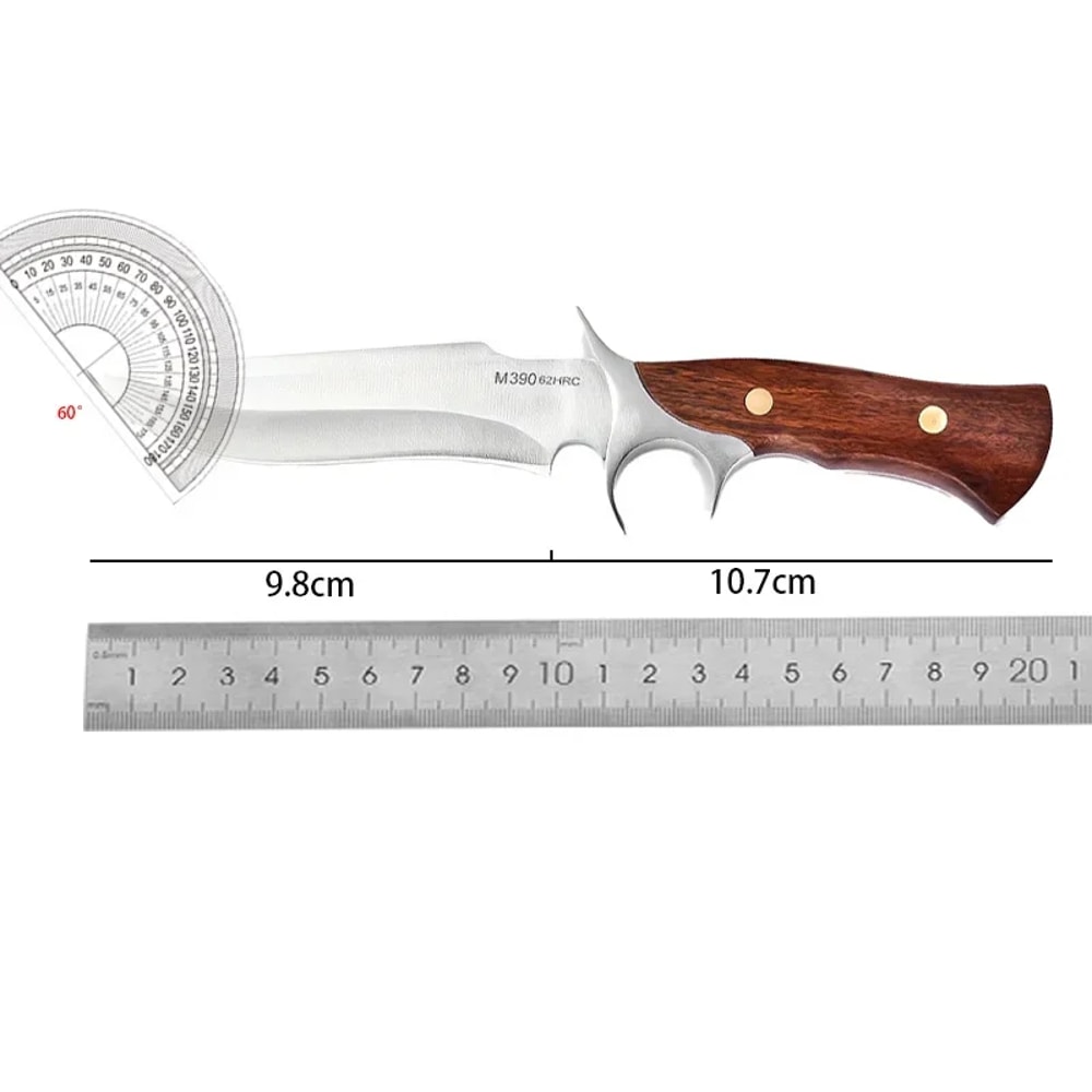 Damaly Fixed Blade Outdoor Survival Knife With Sheath For Camping BBQ Travel 2