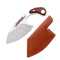 Portable Fixed Blade Knife With Stainless Steel Blade Scabbard Keychain For Camping 5