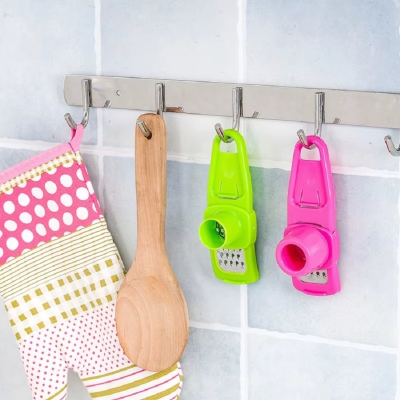 Easy Prep Garlic Press And Ginger Grater With Garlic Peeler 2