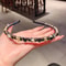 Korean Crystal French Headband for Women Elegant Retro Hair Accessory