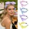 Sweet Gingham Bow Headband Classic Spring Summer Fabric Hair Band For Women 0