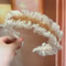 Elegant Crystal Mesh Hair Band Headband for Women Rhinestone Hair Accessory for Weddings & Daily Style