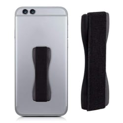universal elastic phone grip strap secure one handed phone holder for all smartphones