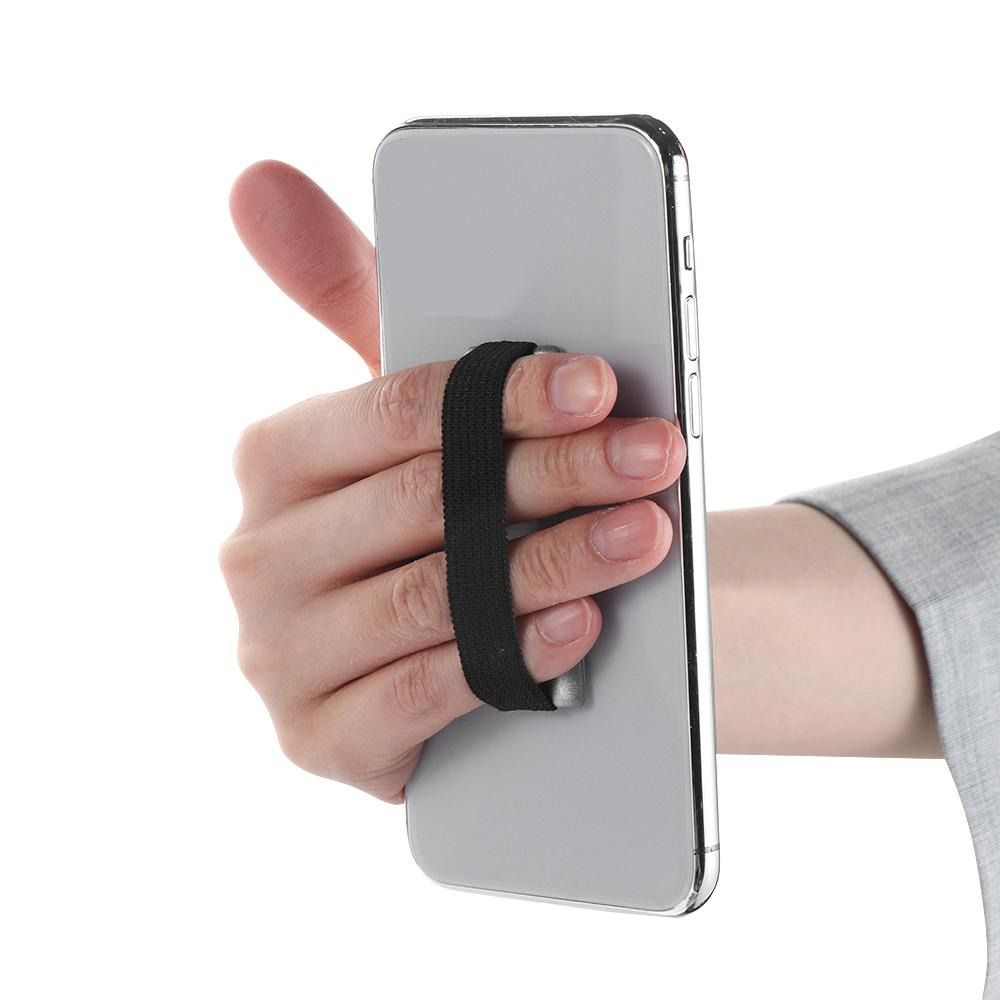 Universal Elastic Phone Grip Strap Secure One Handed Phone Holder for All Smartphones