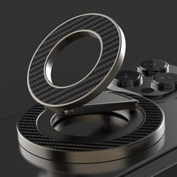 premium carbon fiber magsafe phone ring holder & magnetic phone grip stand