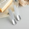 Self Melting Aluminum Ice Cream Spoon With Cute Bear And Penguin Design 0