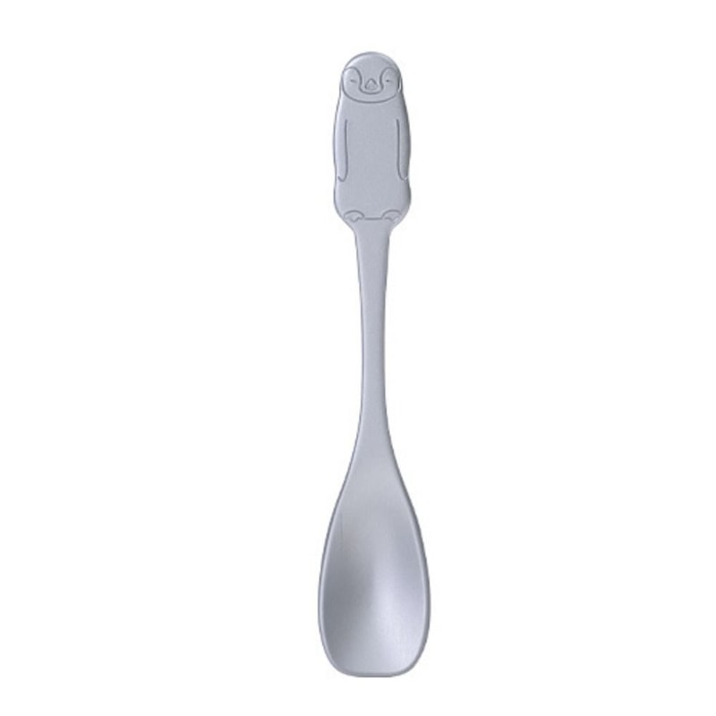 Self Melting Aluminum Ice Cream Spoon With Cute Bear And Penguin Design 7