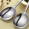 Premium Stainless Steel Serving Spoons Heat Insulated Kitchen Scoop Dining Spoon Set 0