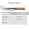 Premium Petty Knife Kitchen Utility Knife with Composite Steel Blade & Premium Rosewood Handle