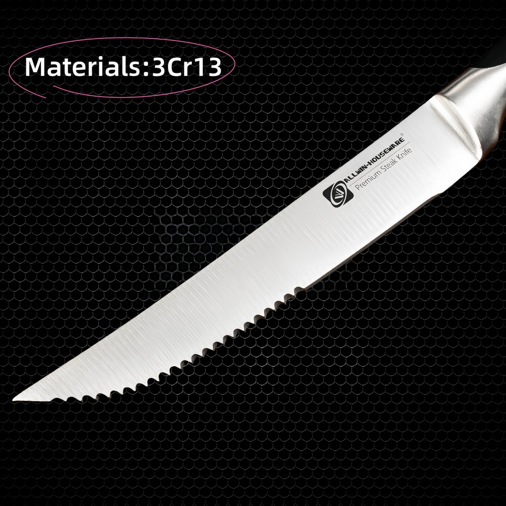 Premium High Carbon Stainless Steel Knives Fork Dinner Set Forged Steak Knife Table Fork Collecti 1