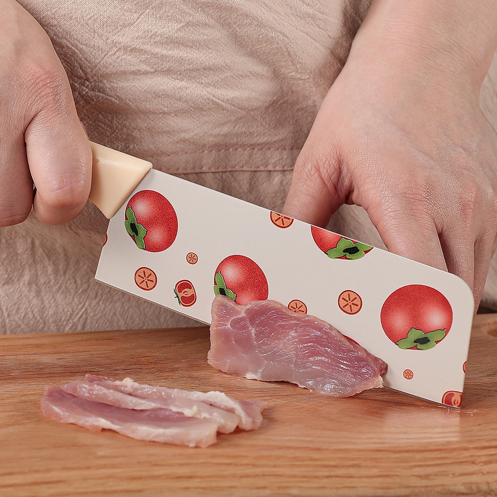 Stainless Steel Kitchen Knife Set Colorful Fruit & Vegetable Knives