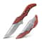 Premium Damascus Steel Camping Folding Knife Rugged Pocket Knife 0