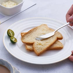 premium stainless steel multifunction butter knife & cheese spreader tool long handle kitchen cutter