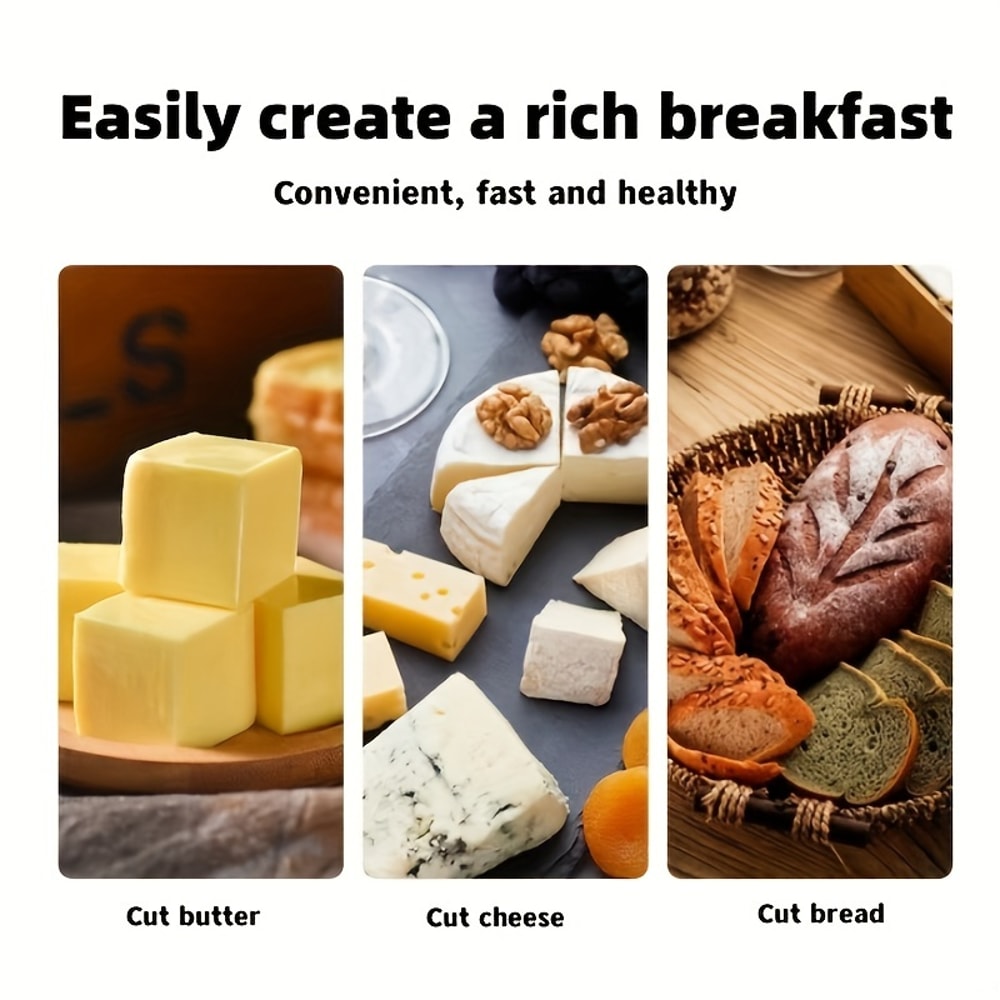 Premium Stainless Steel Multifunction Butter Knife Cheese Spreader Tool Long Handle Kitchen Cutter 4