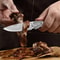 Folding Damascus Kitchen Cleaver Knife For Meat Vegetables And Fish 2