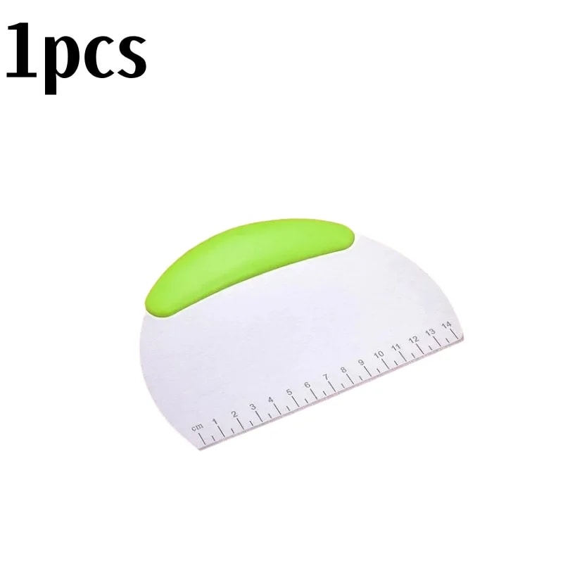 Professional Stainless Steel Dough Scraper Pastry Cutter With Ergonomic Handle Versatile Kitchen B 2