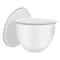 Premium Tilt Head Mixer Silicone Bowl Liner with Lid Reusable Mixer Attachment for Stand Mixers