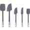 Heat Resistant Spatula And Silicone Spatula Set With Anti Slip Handle 2