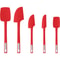 Heat Resistant Spatula And Silicone Spatula Set With Anti Slip Handle 3