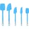 Heat Resistant Spatula And Silicone Spatula Set With Anti Slip Handle 4