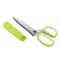 Premium Stainless Steel Kitchen Herb Vegetable Scissors With Safety Cover Effortless Herb Cutting 5