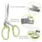 Herb Scissors & Stainless Steel Scallion Cutter for Fast Kitchen Prep