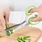 Herb Scissors & Stainless Steel Scallion Cutter for Fast Kitchen Prep